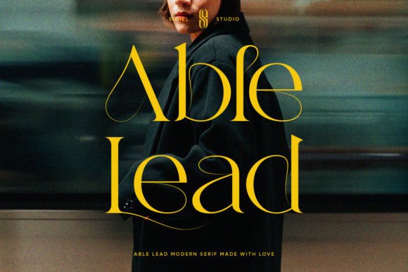 Able Lead: A Font for Timeless Elegance