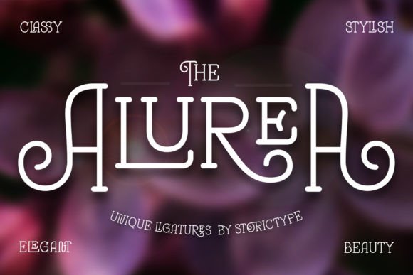 Alurea: A Serif Font for Elegant Digital Branding