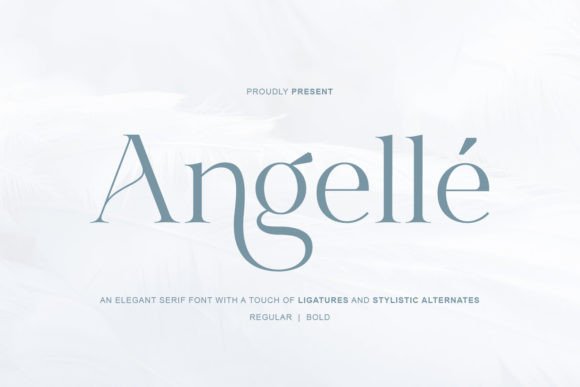 Angelle: A Delicate Serif for Elegant Branding