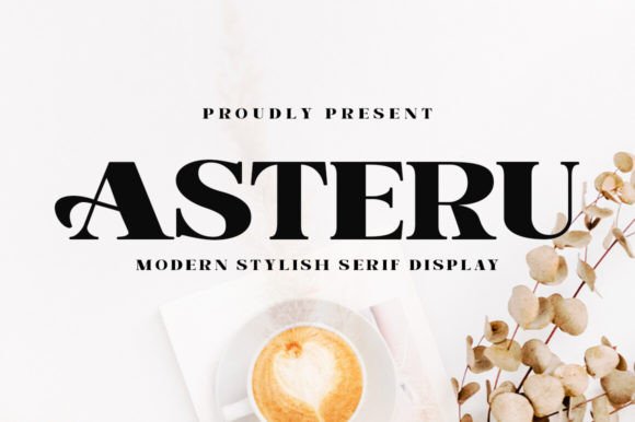 Asteru: A Serif Font for Editorial Elegance
