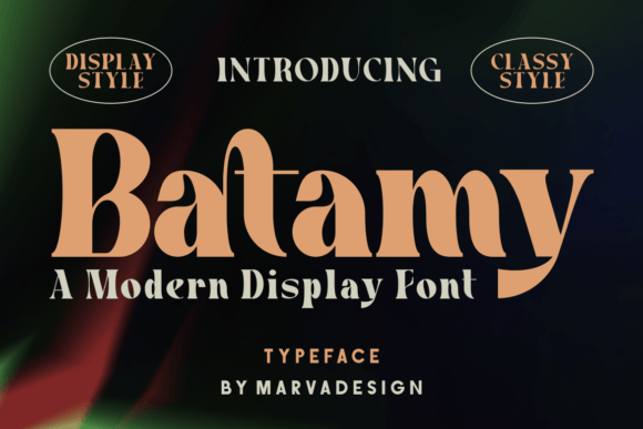 Batamy: A Serif Font That Elevates Digital Branding