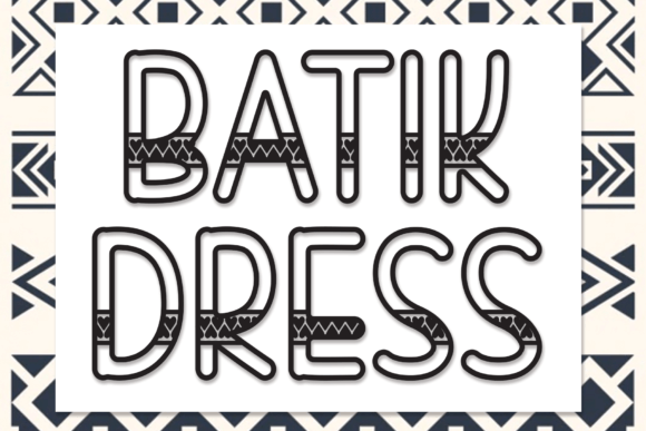 Batik Dress: A Sweet Addition to Your Digital Design Toolkit