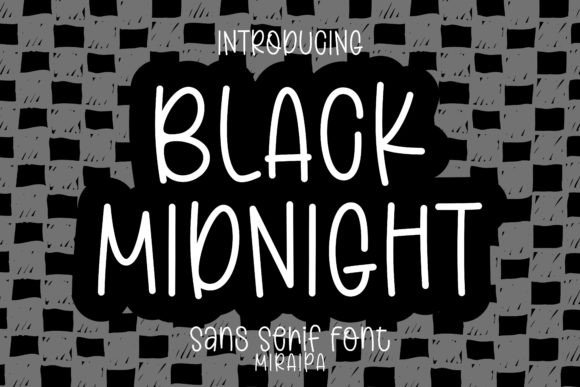Black Midnight: A Versatile Sans Serif for Digital Design
