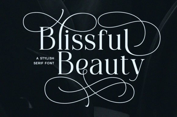 Blissful Beauty: The Font That Elevates Your Campaign