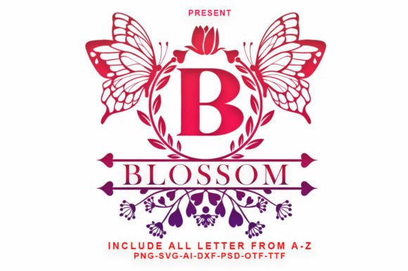 Blossom Monogram: A Font That Elevates Web Design