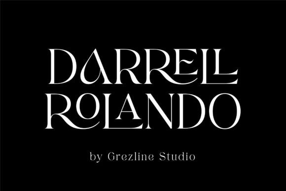 Darrell Rolando: A Serif Font with Character for Branding