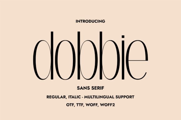 Dobbie: The Font That Elevates Your Digital Brand