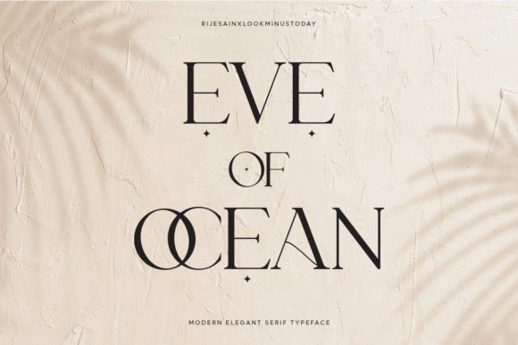 Eve of Ocean: A Font That Elevates Your Brand