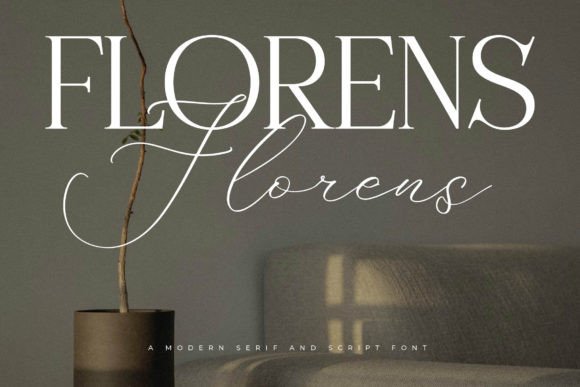 Florens Duo: A Font That Breathes Life Into Your Craft