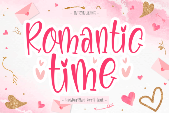 Font Choice That Adds Character: Romantic Time in Web Design