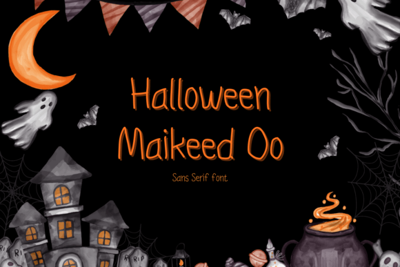 Font Choice That Speaks: Halloween Maikeed Oo