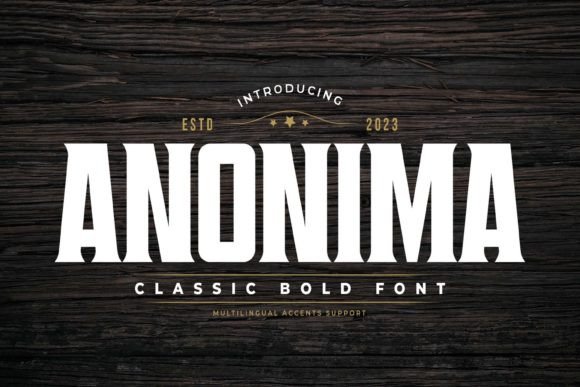 Font That Elevates Your Brand: Anonima for Small Business