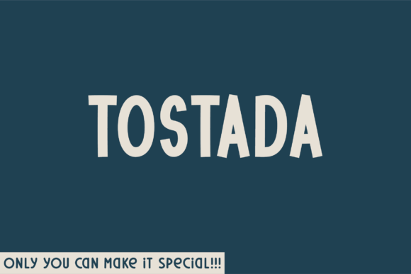 Font That Elevates Your Brand: Tostada