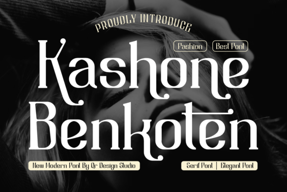 Kashone Benkoten: A Serif Font for Bold Branding