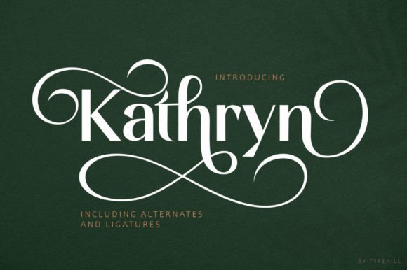 Kathryn: A Font That Elevates Every Handmade Detail