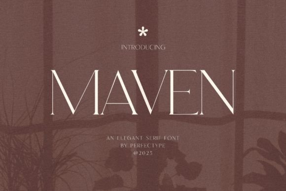 Maven: A Font for Thoughtful Design