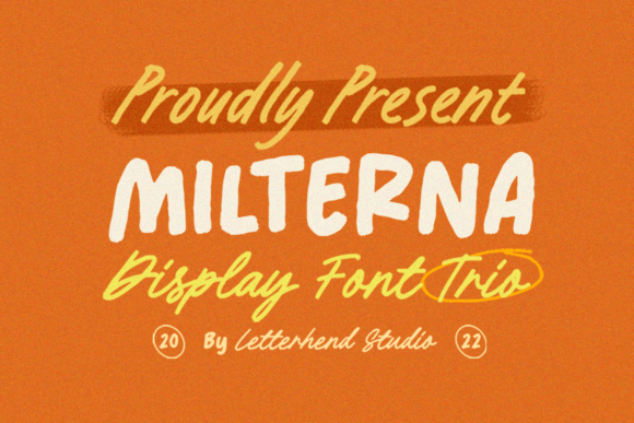 Milterna: A Playful Font for Memorable Branding
