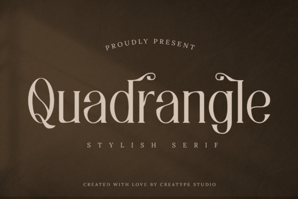 Quadrangle: The Serif Font That Elevates Brand Communication