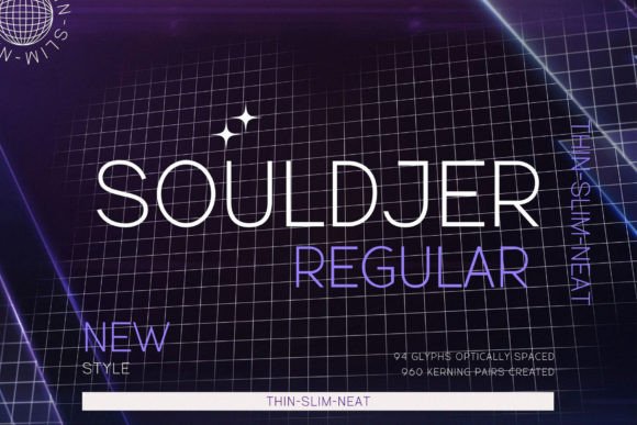 Souldjer: A Serif Font with a Bold Editorial Presence
