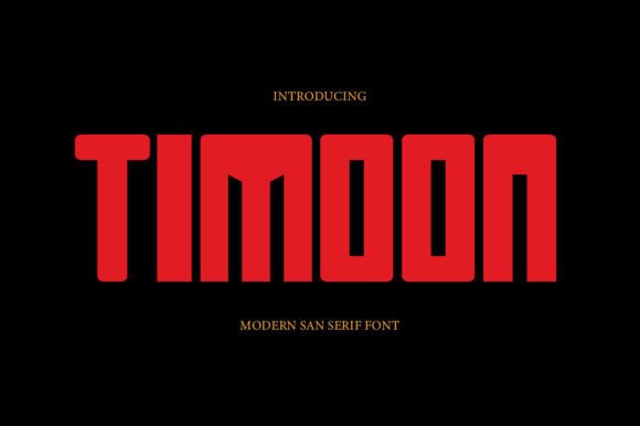 Timoon: A Font That Elevates Your Brand
