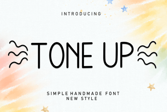 Tone Up: A Handwritten Sans-Serif Font for Editorial Design