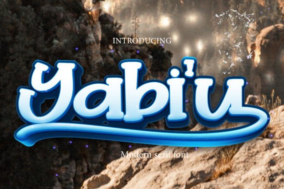 Yabi u: The Serif Font That Elevates Your Digital Brand